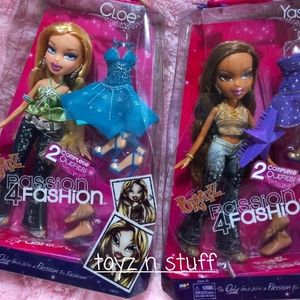 Y2K MGA Entertainment Bratz Fashion Doll Passion 4 Fashion Yasmin & Cloe